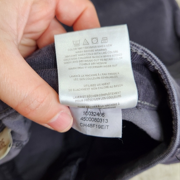 ARIAT Corduroy Flare Jean Dark Gray Womens Size 28 - Picture 14 of 14